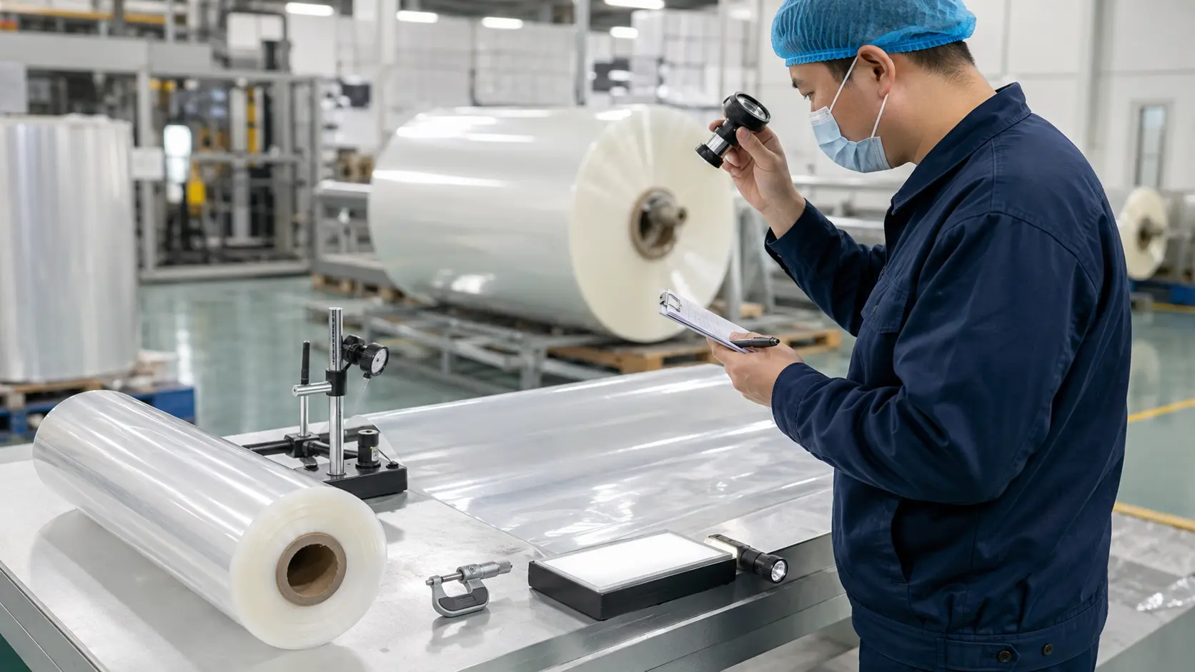 Incoming tinplate sheet inspection before custom metal box production