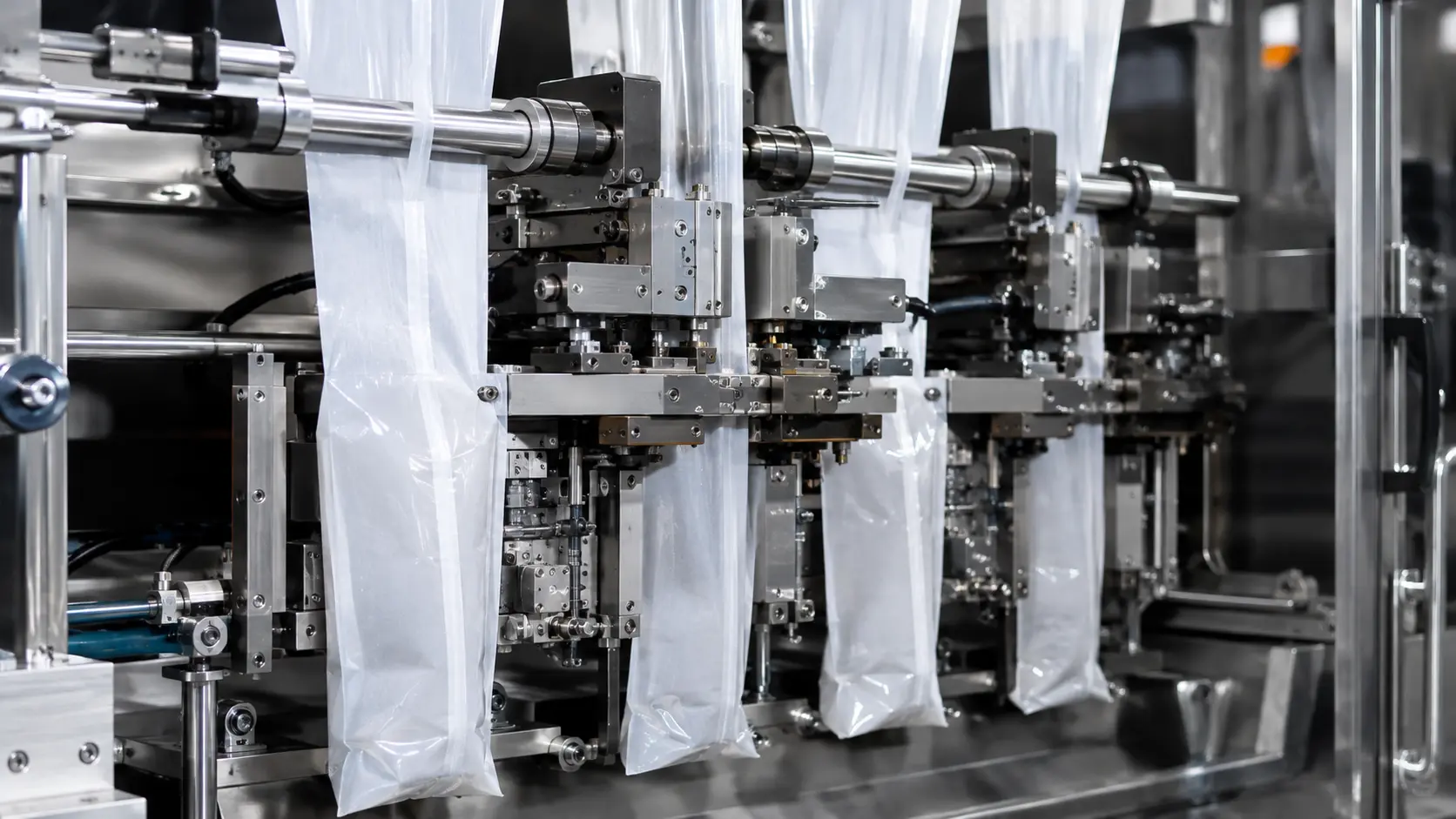 Stand-up zipper pouch making process